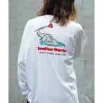 tシャツ ELEPHANT Big Silhouette L/S T-SHIRTS/BROTHER MERLE(ブラザーマール)バックプリント長袖ロン