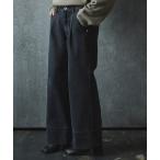 ジーンズ Low-rise Stitch Straight Denim Pants/ローライズ ステッチ ストレートデニム パンツ メンズ レディース