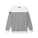 ショッピングフェリージ メンズ tシャツ Tシャツ 「メンズ」 Felisi（フェリージ）ゴルフ　MS STRIPE LS BOAT NECK KNIT