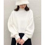 ニット ふわもちカラフルニットプルオーバー