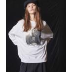 トレーナー スウェット 「UNISEX」Multi Graphic Prime-Over Crew Neck Sweat Pullover/マルチグラ
