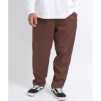 チノパン 「ユニセックス」無地・チェック・ストライプ・カモフラージュ柄 シェフパンツ メンズ レディース/ワイドテーパード イージーパンツ/カラーパン