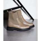 ショッピングニットブーツ ブーツ 「NICAL」ニット×厚底ブーツ/34408 レディース