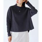 tシャツ ミリタリーリブ ワイドシルエットカットソー レディース