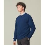 ショッピングカシミア セーター ニット カシミア サドルショルダー クルーネック ニット メンズ