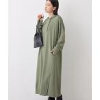 ワンピース 裏ファーマキシ丈ゆるパーカーワンピース