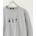 tシャツ 「新柄入荷」 胸刺繍ワンポイントロゴ ロングスリーブTシャツ メンズ レディース