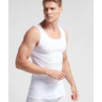 タンクトップ スーピマコットン リブ タンクトップ メンズ