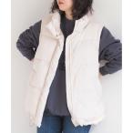 ダウンベスト ダウン エアコンダウン ハイネックパデットベスト レディース メンズ