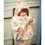 ダウン アウター 「2点セット」ベリーダウン&ベスト キッズ 子供服 女の子