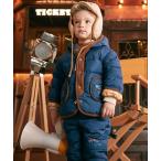 ダウン アウター 「リバーシブル」キャット刺?ダウン キッズ 子供服 男の子