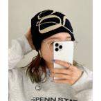 ニット帽 ニットキャップ モチーフジャガードビーニー レディース