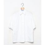 「PRADA」 ポプリンシャツ 38 ホワイト レディース