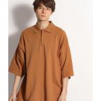 [niko and...] рубашка-поло с коротким рукавом LARGE orange мужской 