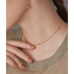 ネックレス 「CENE」セネ/ドットボールネックレス レディース