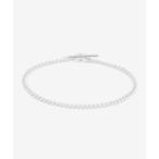 ショッピングブレスレット ブレスレット 「ISOLATION / アイソレーション」Silver925 Curve Chain Bracelet / カーブチェーンブレスレット
