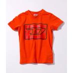 tシャツ Tシャツ キッズ DIESEL（ディーゼル）Kids ＆ Junior ブランドロゴ半袖Tシャツカットソー