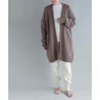 ショッピングロングカーディガン カーディガン set : ウールカシミヤロングカーディガン レディース