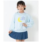 トレーナー  星モチーフミニ裏毛ス