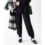 スウェットパンツ ジャージ スウェットシルエット ニットパンツ レディース