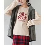 tシャツ アメリカンレトロ ワッフルロゴカットソー レディース