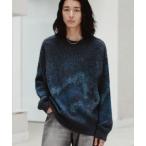 セーター ニット MOHAIR BLEND JACQUARD SHAGGY KNIT メンズ レディース