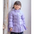 ダウン アウター 「洗濯機OK」中綿 リボン コート キッズ 子供服 女の子