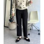 パンツ センタープレステーパードパンツ レディース