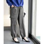 ショッピングカーゴパンツ カーゴパンツ スエードポンチカーゴパンツ レディース