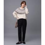 パンツ 「ストレッチ/ガードル効果/裏起毛/ウエストゴム」大人の7daysウォームタッチパンツ レディース