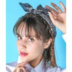 スカーフ バンダナ an meets zakka ペイズリー柄バンダナ レディース メンズ
