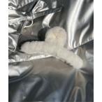 ヘアクリップ フェイクファーヘアクリップ