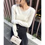 ニット セーター キラキラビジューニットトップス レディース