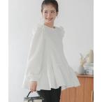 ブラウス シャツ 「ZOZO限定商品」ダイヤジャガードティアードトップス レディース