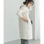 ダウンベスト ベスト TAION　V NECK LONG DOWN VEST レディース