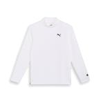 tシャツ PUMA プーマ メンズ ゴルフ 3D スローガン ジャガード モックネック シャツ 長袖 メンズ