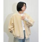 ショッピングFleece ジャケット ブルゾン レディース HARVESTY/ハーベスティ BOA FLEECE EGG BLOUSON ボアフリース エッグブルゾン