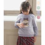 トレーナー  両面 フリース スパンコール トレーナー キッズ 子供服 女の子