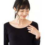 「冬を好きになる。吸湿発熱のあったかインナー」 ヒートフロー 発熱クルーネックインナー