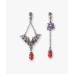 イヤリング コウモリモチーフイヤリング レディース