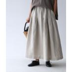 スカート リネン素材のスカート