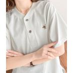 tシャツ 「JaVaジャバ コラボ」大人のこなれスポーティー。吸水速乾・胸刺繍半袖ポロトップス レディース