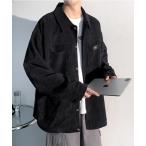 ショッピングダンス シャツ 「Good Riddance/グッドリダンス コラボ」コーデュロイ ベーシック オーバーサイズ シャツ メンズ