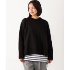 ニット セーター SHIPS Colors_「手洗い可能」フラッフィー クルーネック ニット レディース