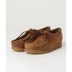 ブーツ CLARKS クラークス W Wallabee. ワラビー 26168668 Cola Suede レディース