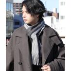 マフラー 3色ストライプマフラー メンズ レディース