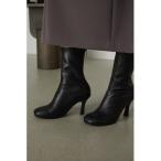 ブーツ Rounded stretch boots レディース