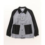 ブルゾン アウター CONTROLLA+/コントローラー silk blend luxury coach jacket / シルク混コートジャケット