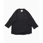 tシャツ Tシャツ メンズ bukht/ブフト 3/4 SLEEVE WAFFLE TEE コットンカットソー