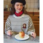 ニット セーター 「CHUCKY」別注 チャッキー イラスト刺繍ボーダーニットプルオーバー レディース メンズ